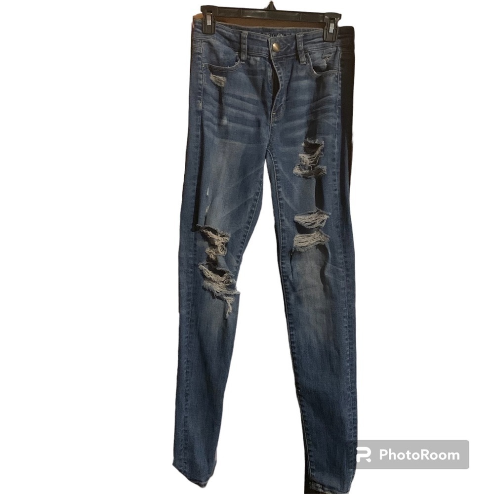American Eagle Super Stretch nice jeans. See pictures for all measurements.